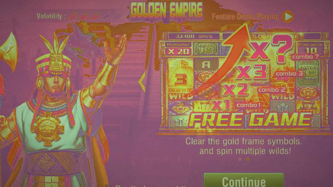 Golden Empire · Tampilan Antarmuka 8II